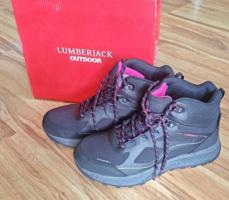 Buty turystyczne damskie Lumberjack Modesta Mid WP, rozmiar 40 — nowe, z metką